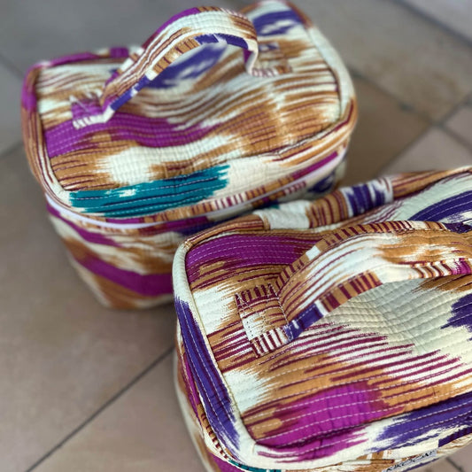 KIKOONI Toilettas "Happy Ikat" - XL