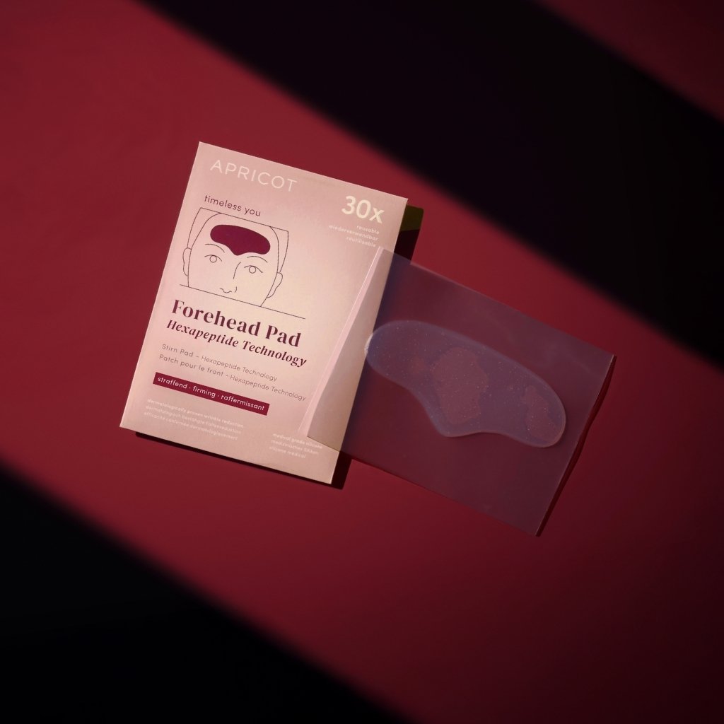 APRICOT Herbruikbare voorhoofd pad – Hexapeptide Anti-Aging Technologie
