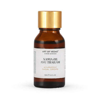ART OF VEDAS Ayurvedic Nasya Oil – Verstopte neuspassages (15ml)