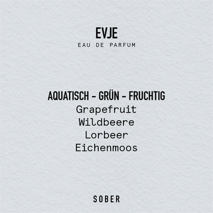 SOBER Eau de Parfum - EVJE