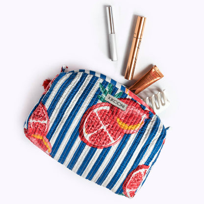 KIKOONI Handgemaakte toilettas "My pomegranate love"