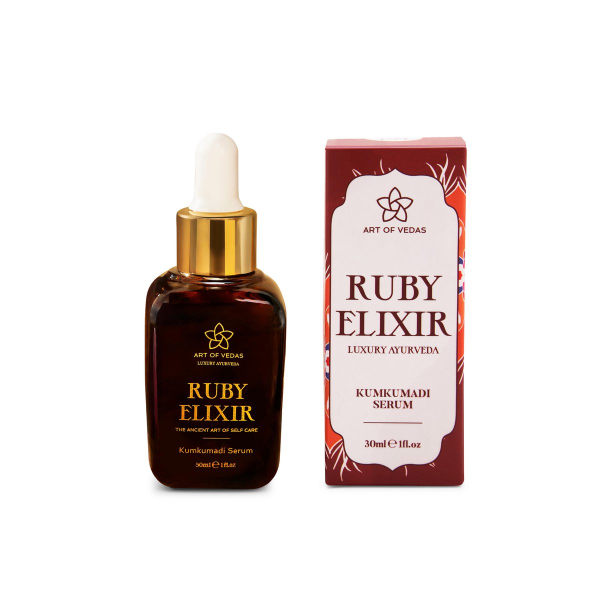 ART OF VEDAS Ruby Elixir Kumkumadi Serum (30ml)