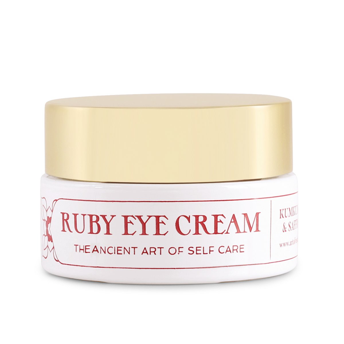 ART OF VEDAS Ruby Eye Cream - Met Kumkumadi olie