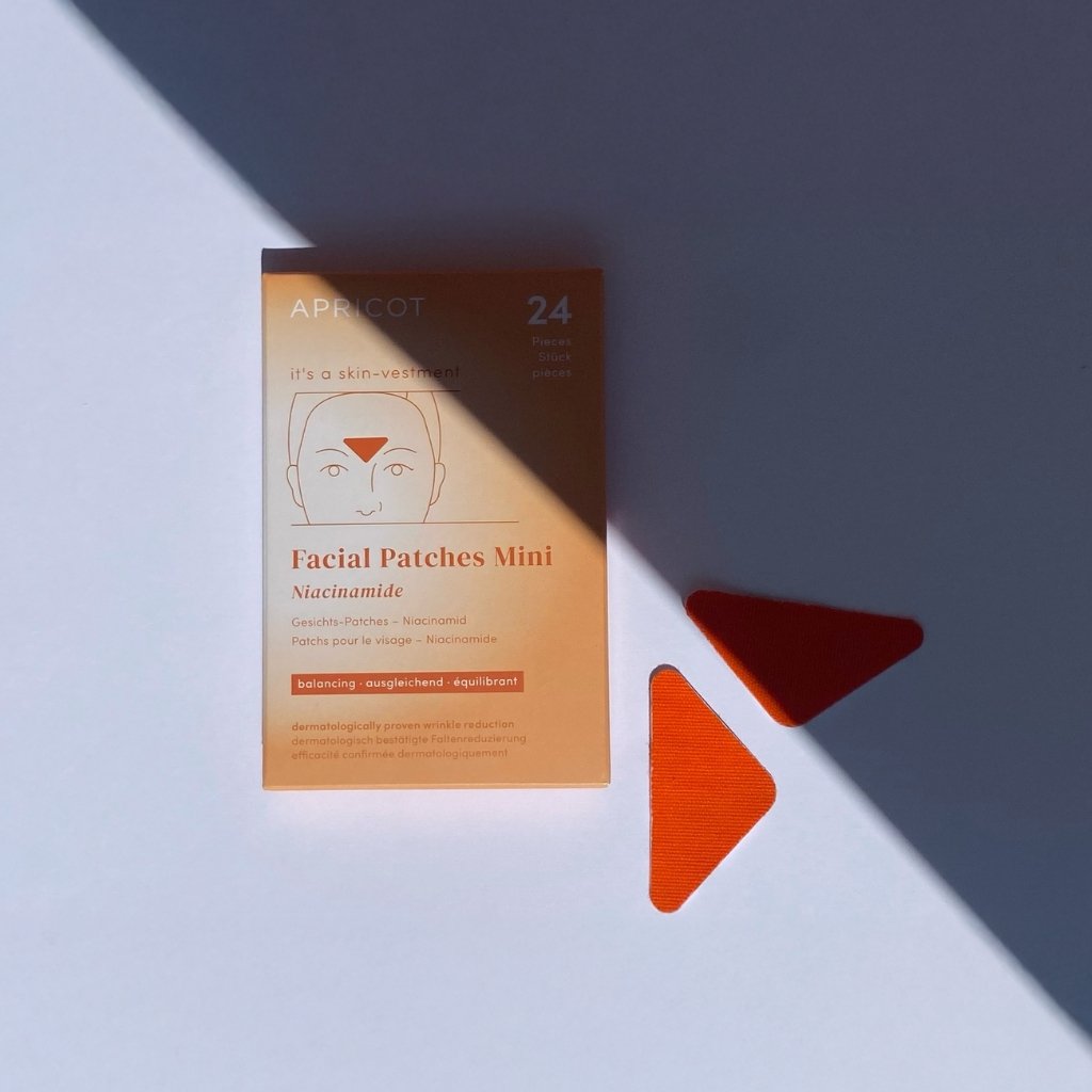APRICOT Cotton Facial Patches with Niacinamide - Mini Pack