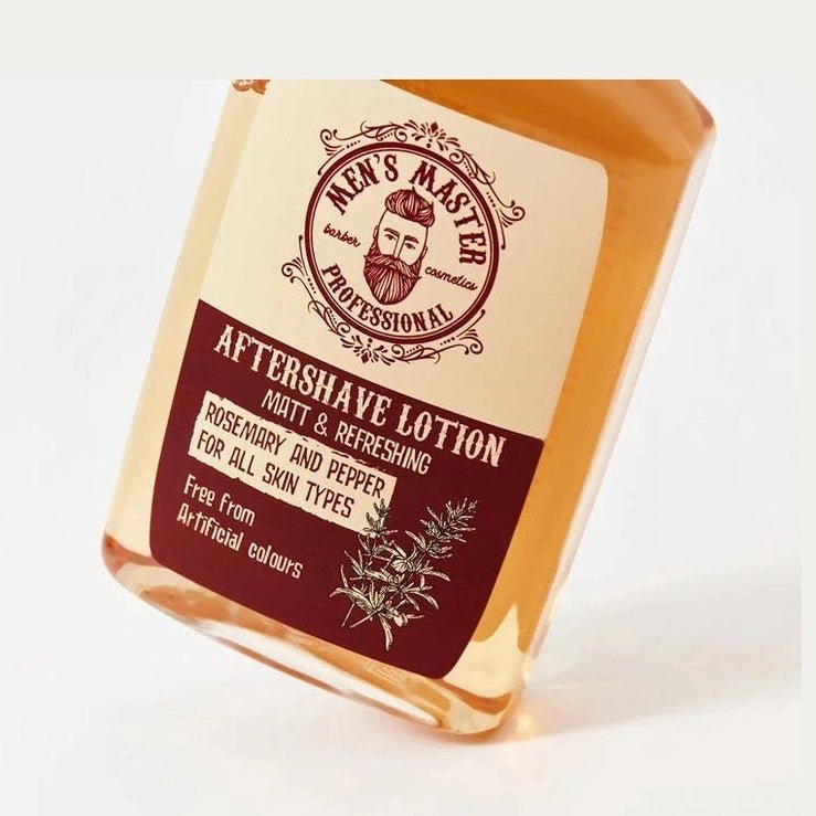 MEN'S MASTER Verkoelende Aftershave Lotion – fris & kalmerend (120ml)