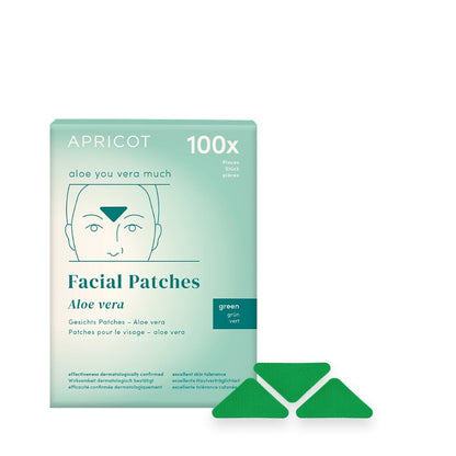 APRICOT Cotton Facial Patches with Aloe Vera