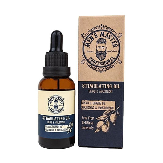 MEN'S MASTER Stimulerende Baardolie – volle & gezonde baard (30ml)