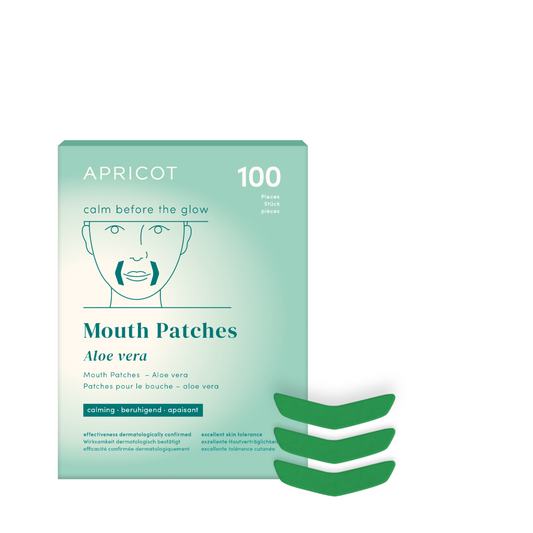 APRICOT Katoenen mondpleisters met Aloë Vera