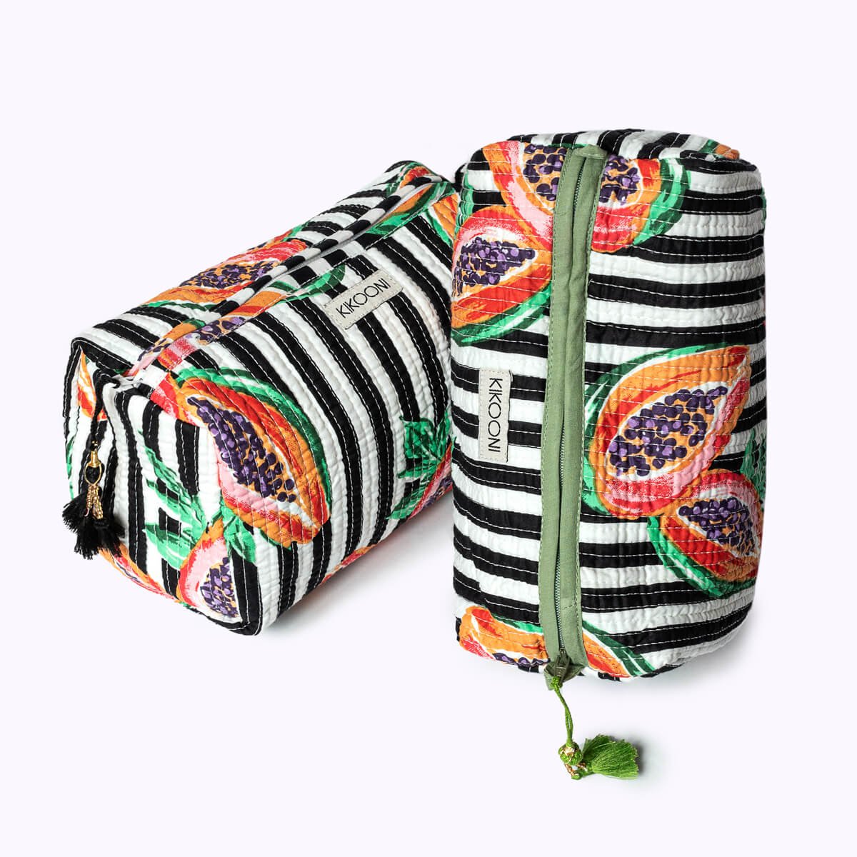 KIKOONI Handgemaakte toilettas "We Are Daddled"