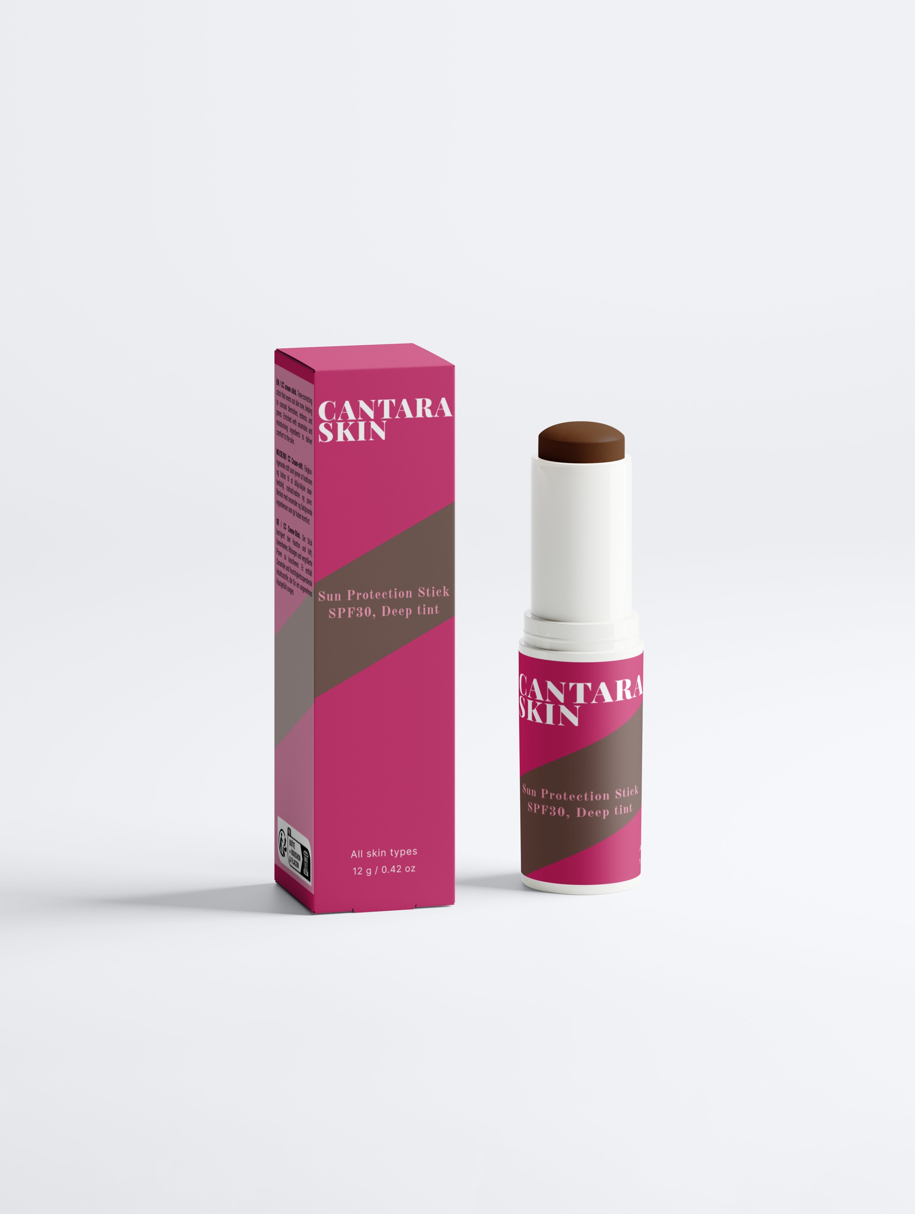 CANTARA SKIN Sun Protection Stick SPF30 - Deep tint