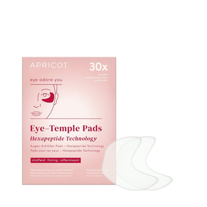 APRICOT Reusable Eye & Temple Pads – Hexapeptide Anti-Aging Technologie