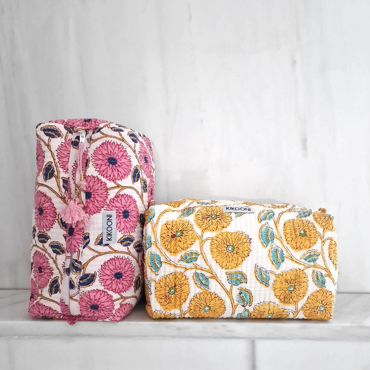 KIKOONI Handgemaakte toilettas 