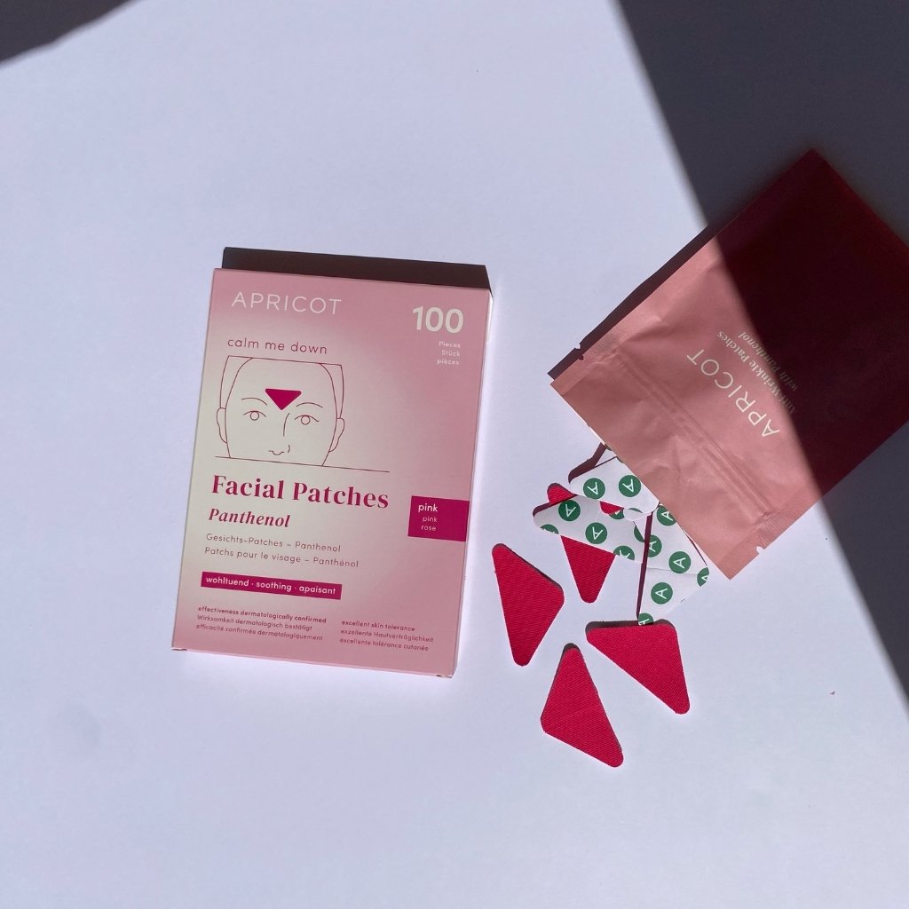 APRICOT Cotton Facial Patches with Panthenol – Verzorgende Anti-Rimpel Pleisters