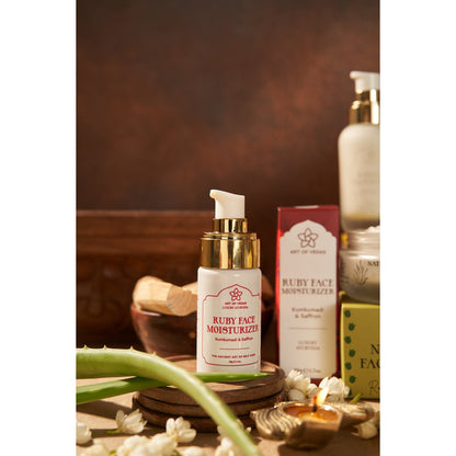 ART OF VEDAS Ruby Face Moisturizer – Ayurvedische hydratatie (50g)