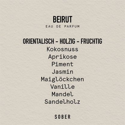 SOBER Eau de Parfum - BEIROET