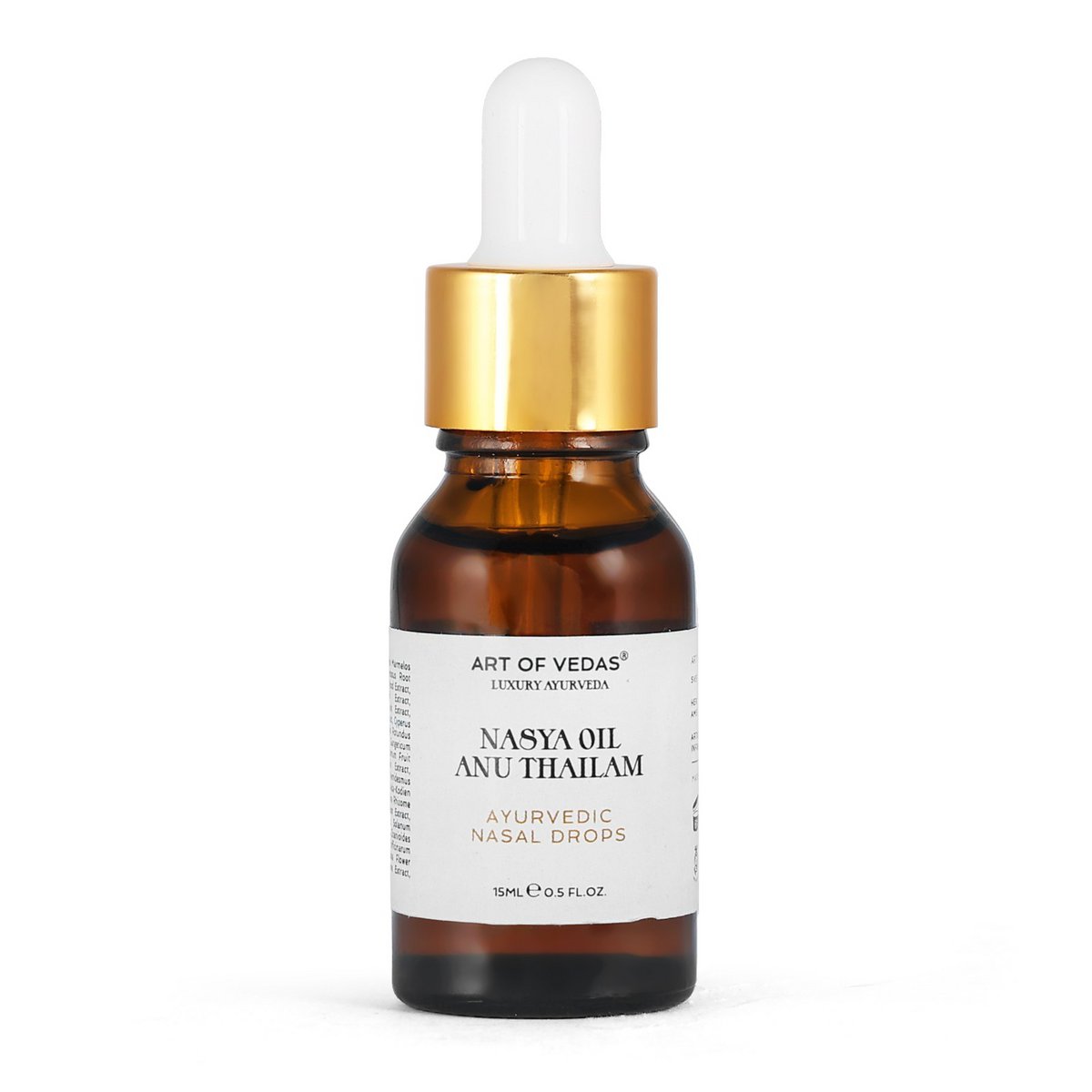 ART OF VEDAS Ayurvedic Nasya Oil – Verstopte neuspassages (15ml)