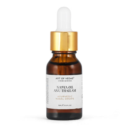ART OF VEDAS Ayurvedic Nasya Oil – Verstopte neuspassages (15ml)