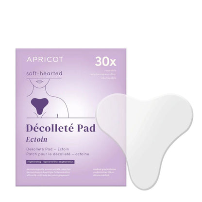 APRICOT Reusable Décolleté Pad met Ectoïne - Gladde en stevigere huid