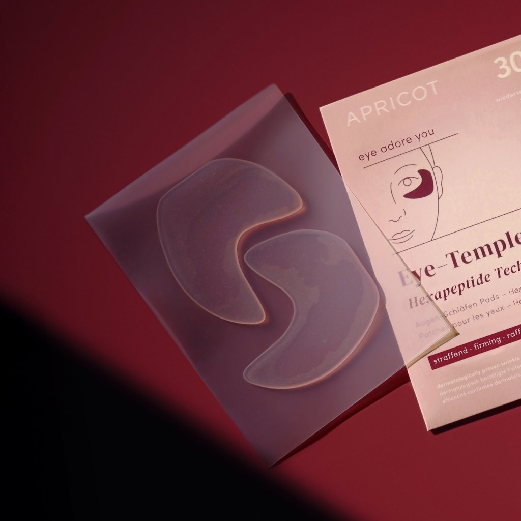 APRICOT Reusable Eye & Temple Pads – Hexapeptide Anti-Aging Technologie