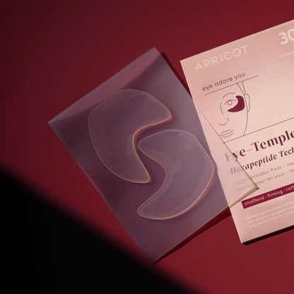 APRICOT Reusable Eye & Temple Pads – Hexapeptide Anti-Aging Technologie