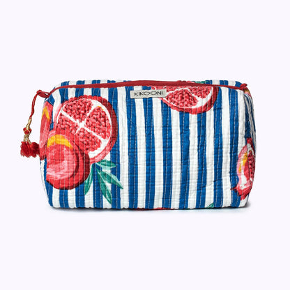 KIKOONI Handgemaakte toilettas "My pomegranate love"