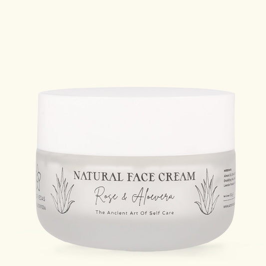 ART OF VEDAS Natuurlijke Gezichtscrème – hydraterend & revitaliserend