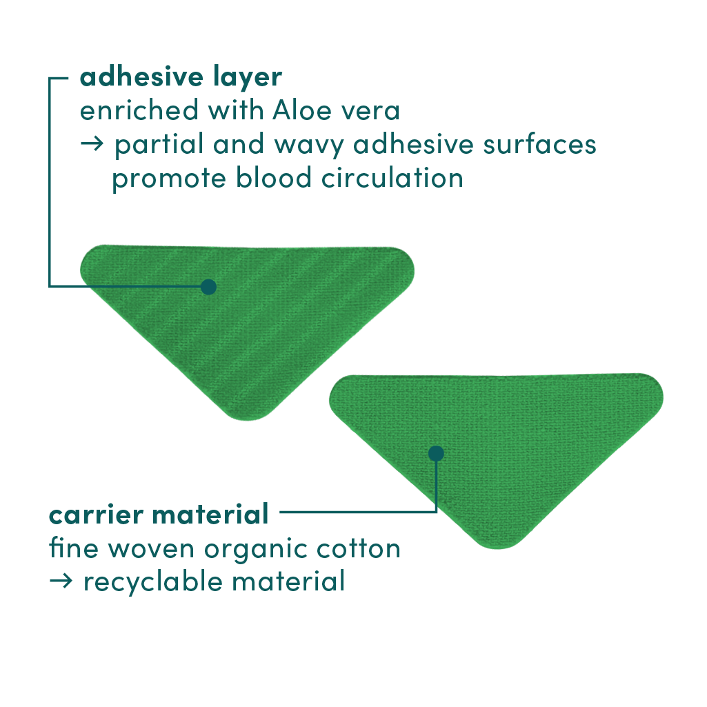 APRICOT Cotton Facial Patches with Aloe Vera