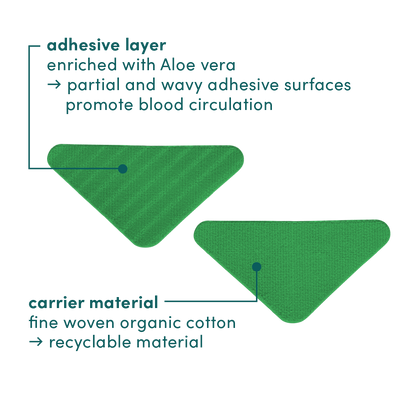 APRICOT Cotton Facial Patches with Aloe Vera