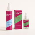 Skin Balance Duo met CANTARA SKIN Face Mist en Bioactive Prebiotics Jelly Serum op een witte achtergrond
